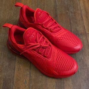 Nike Air Max 270 Mens Red Shoe Size 10.5